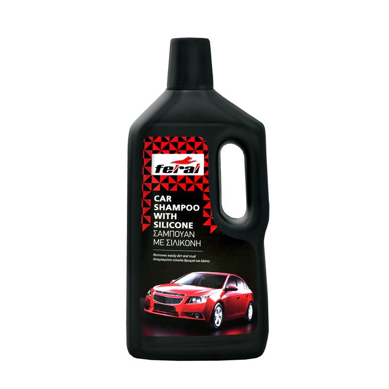 Σαμπουάν Αυτοκινήτου Με Σιλικόνη Feral 1000ML
