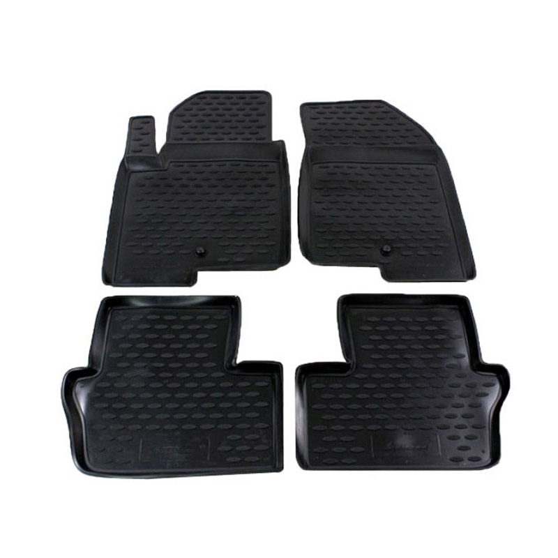 Πατάκια Αυτοκινήτου Από Λάστιχο Για Hyundai Santa Fe 2006-2012 5 Τεμάχια