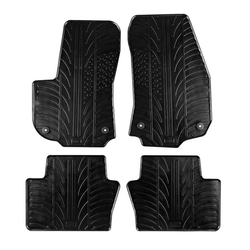 Πατάκια Αυτοκινήτου Gledring 0084 Opel Zafira B 2005-2014 Μαύρο 4 Τεμάχια