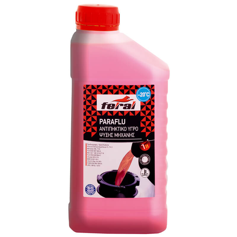 Αντιψυκτικό -20οC / +108οC Κόκκινο Feral 1LΤ