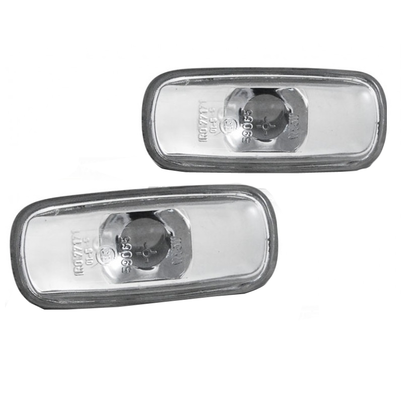 Πλαϊνά Φλας Φτερού Για Audi A3 8L 00-03 / A4 B5 99-01 / A6 C5 97-04 / TT 8N 99-06 Chrome 2 Τεμάχια