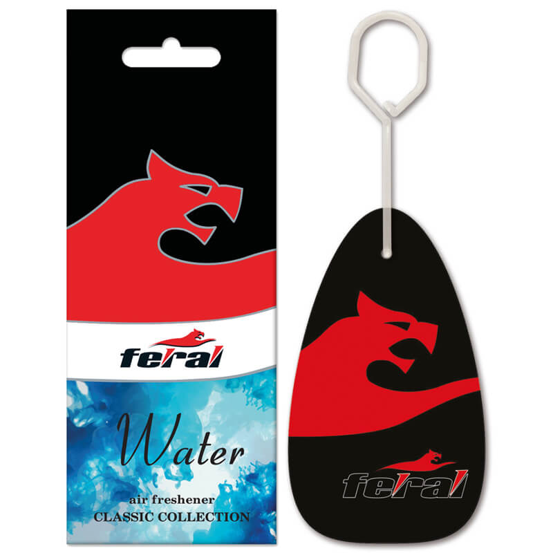 Αρωματικό Αυτοκινήτου Κρεμαστό Feral Classic Collection Water
