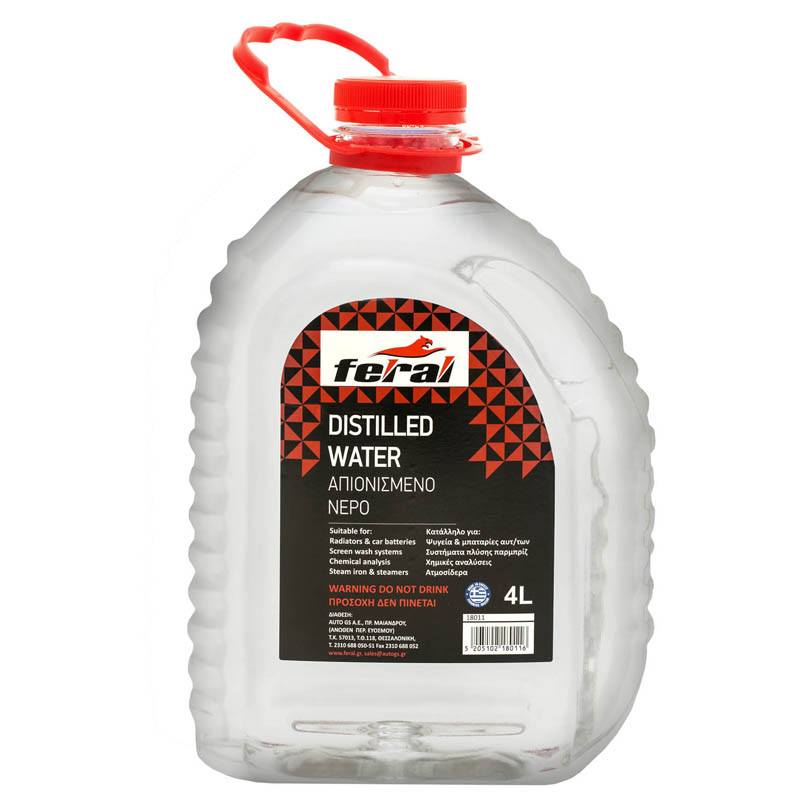 Απιονισμένο Νερό Επαγγελματικό Feral 4L