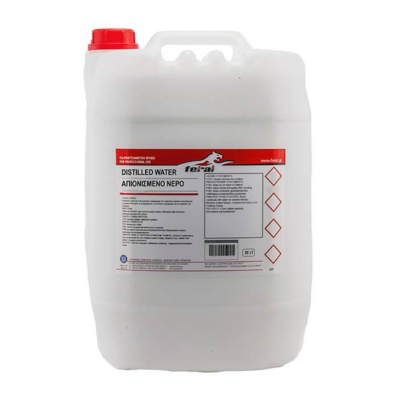 Απιονισμένο Νερό Feral 20L