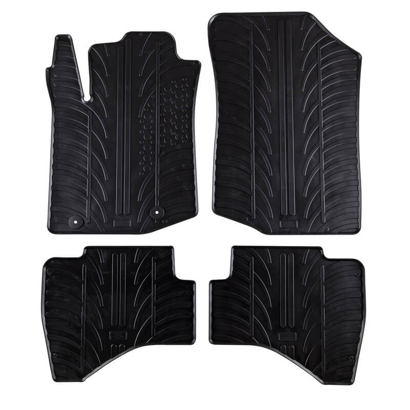 Πατάκια Αυτοκινήτου Gledring 0161 Citroen C1 2014- / Peugeot 108 2014- Μαύρο 4 Τεμάχια