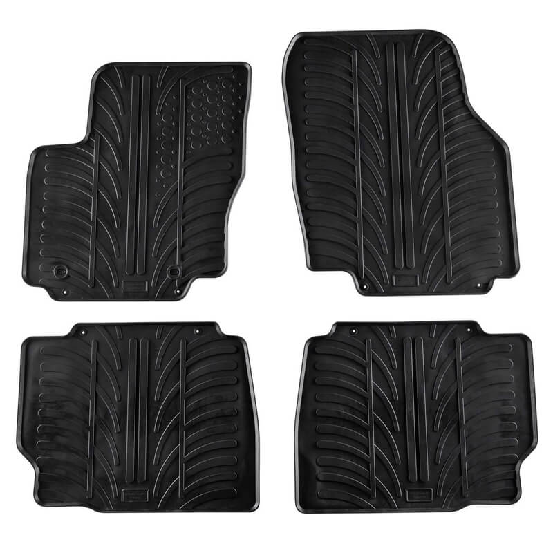 Πατάκια Αυτοκινήτου Gledring 0287 Ford Mondeo 2007-2011 Μαύρο 4 Τεμάχια
