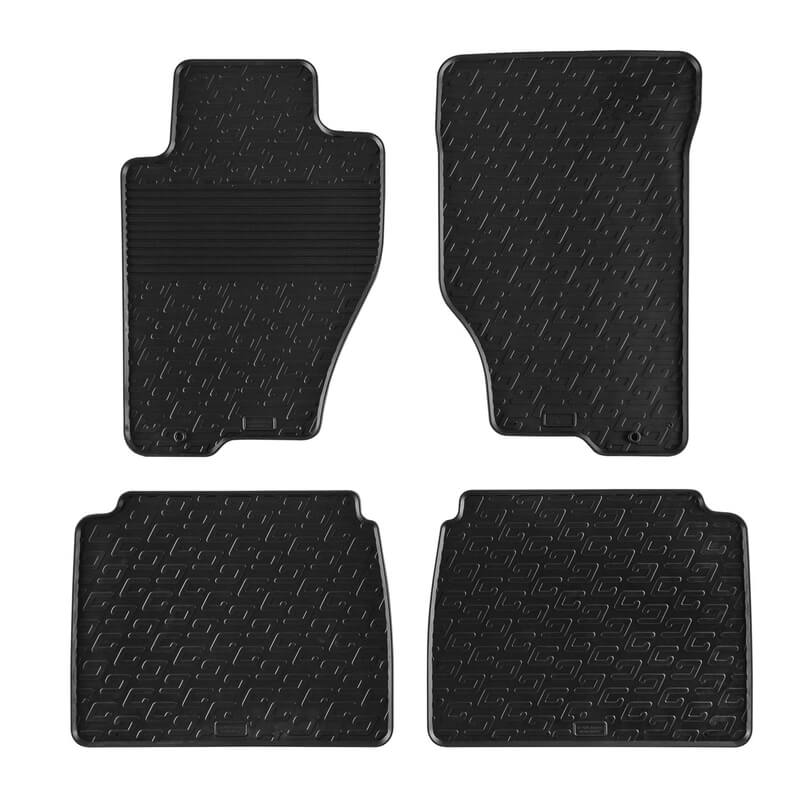 Πατάκια Αυτοκινήτου Gledring 0232 Kia Sorento 2002-2008 Black Μαύρο 4 Τεμάχια