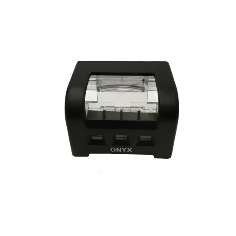 Ποτηροθήκη Αεραγωγού Μαύρη 21523 Onyx