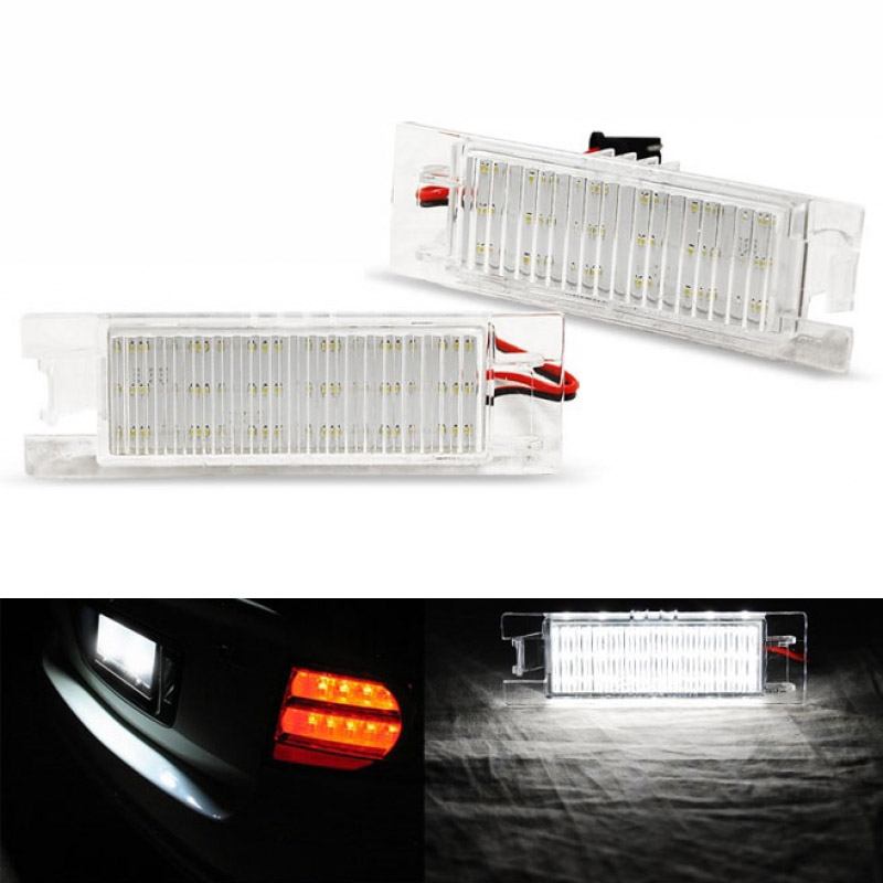 Led Φαναράκια Πινακίδας Για Opel Astra H 04-09 , Zafira B 05-14, Corsa D 06-11 Χωρίς Canbus Ζευγάρι 2 Τεμάχια