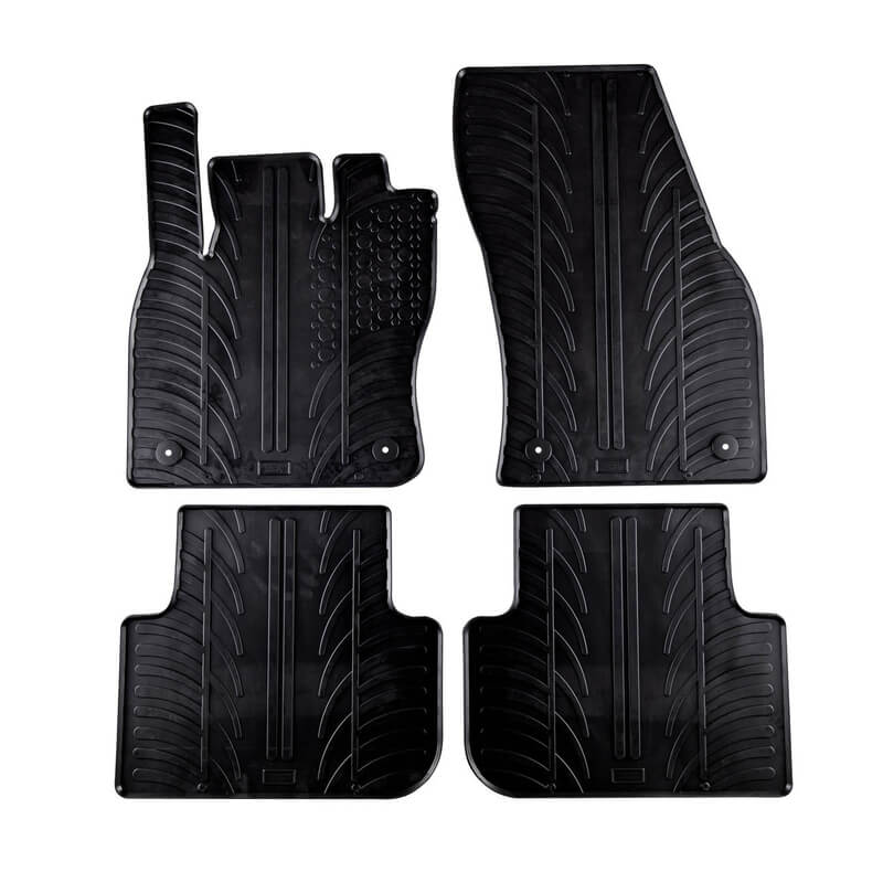 Πατάκια Αυτοκινήτου Gledring 0646 VW Tiguan 2016- Μαύρο 4 Τεμάχια