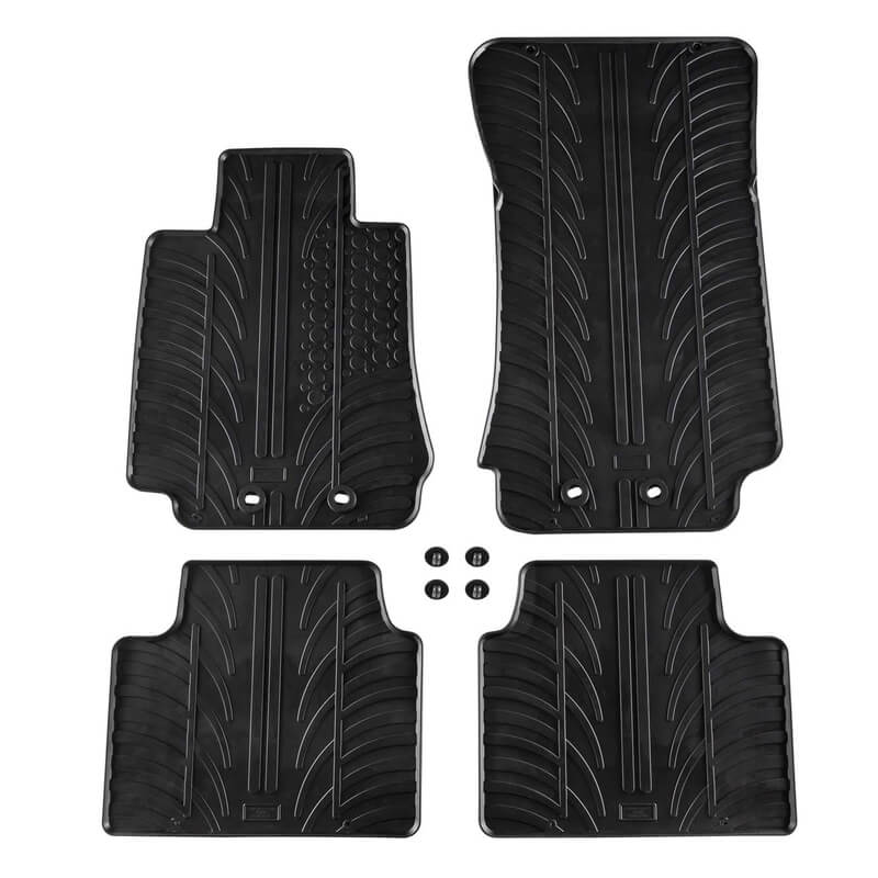 Πατάκια Αυτοκινήτου Gledring 0567 Alfa Romeo Giulia Sedan 2016- Μαύρο 4 Τεμάχια