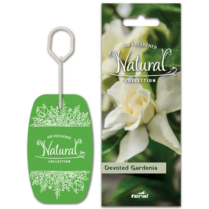 Αρωματικό Αυτοκινήτου Κρεμαστό Feral Natural Collection Γαρδένια