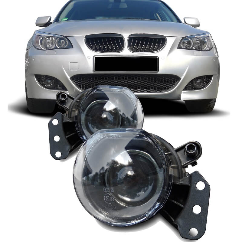 Προβολείς Ομίχλης Για Bmw 3 E90 E91 E92 E93 05-08 M3 / 5 E60 E61 03-10 M5 Projectors Clear 2 Τεμάχια