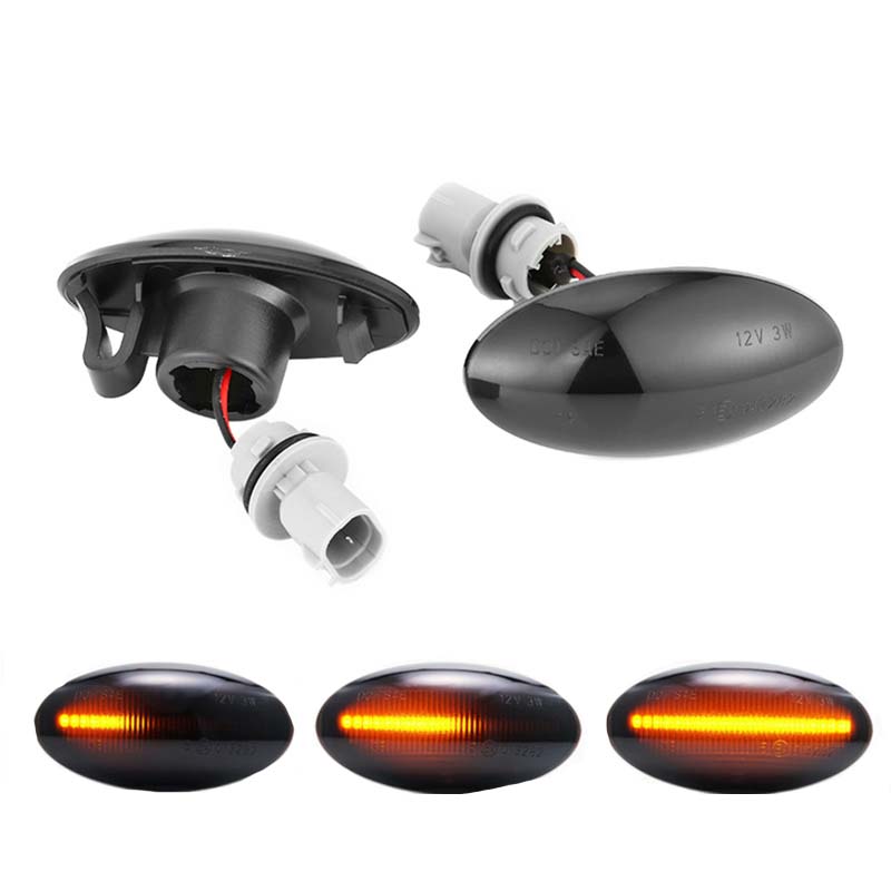 Πλαϊνά Φλας Φτερού Για Suzuki Swift 05-17 , Swift 17+ , Grand Vitara 05-15 , Vitara 15-19 , Jimny 12-18 , SX4 06-14 , SX4 S-Cross 13+ , Baleno 16+ , Celerio 14+ , Ignis 16+ / Opel 