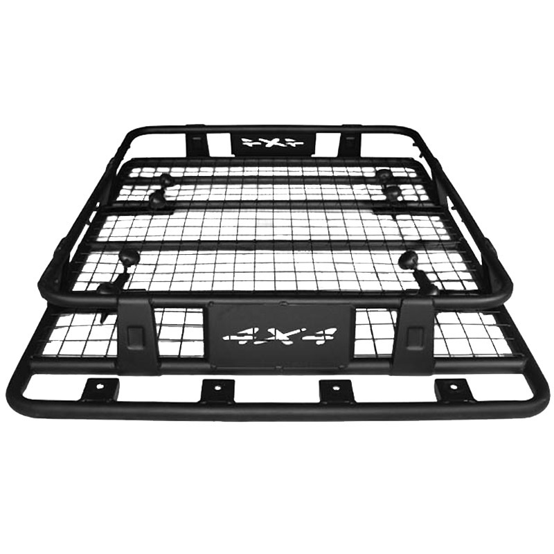 Σχάρα Οροφής Αυτοκινήτου Μεταλλική Μαύρη Safari 127x96cm 28826