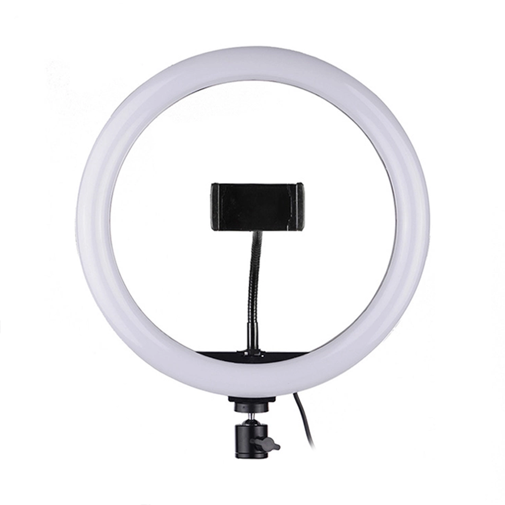 LED Ring light No brand M33, 33cm, RGB, 25W, Black - 40126