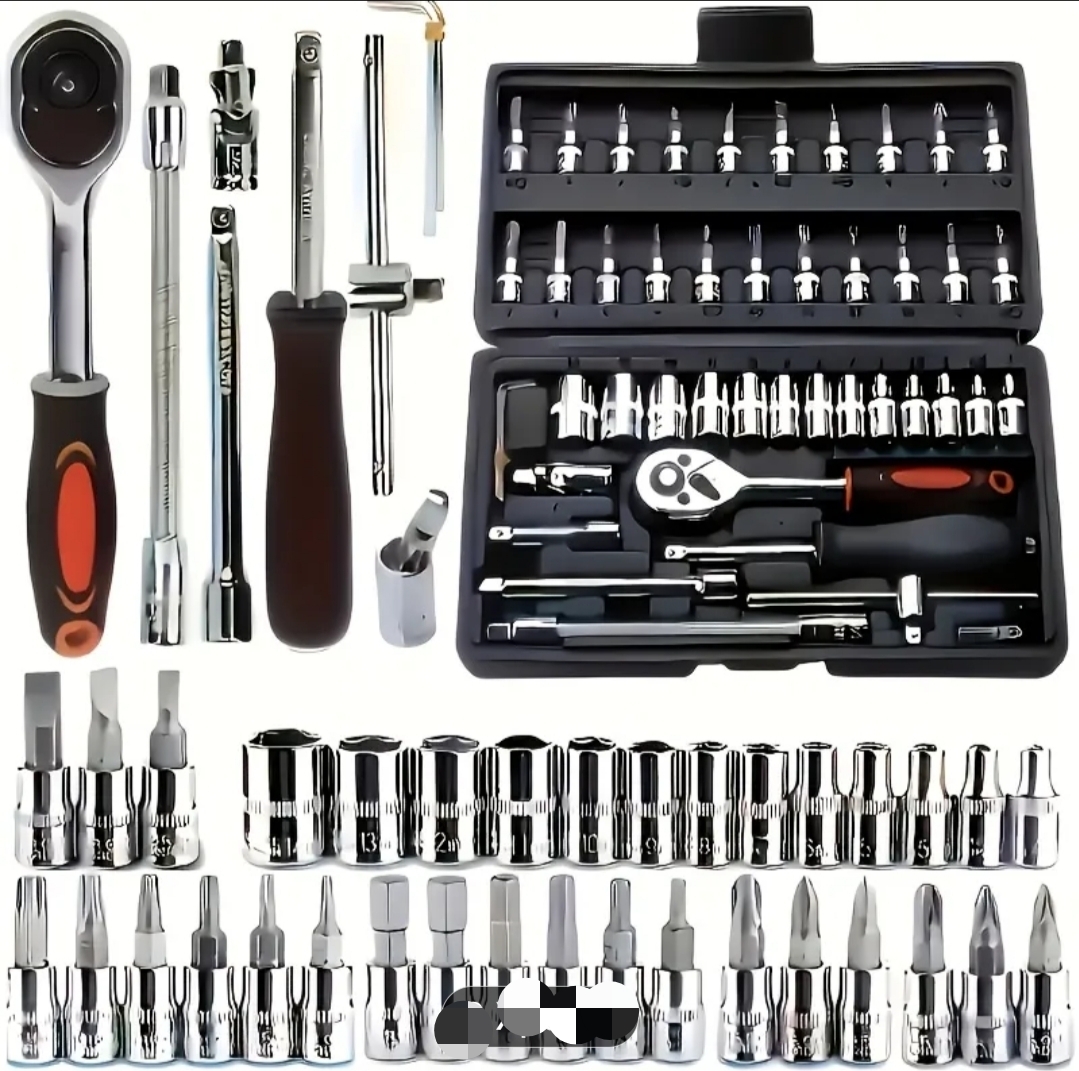 Σετ εργαλεία με καστάνια και καρυδακια 46 Τεμάχια σε θήκη 