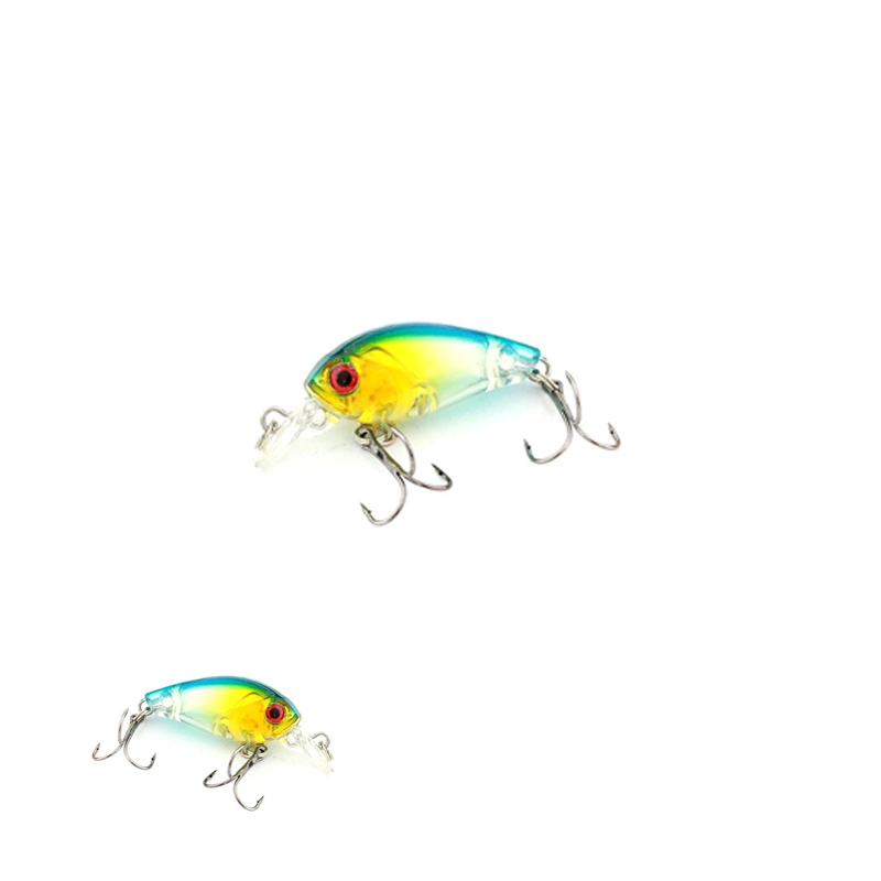 Ψαράκι Συρτής Spinning - Lrf Τεχνητό 45mm , 4g Γαλάζιο / Κίτρινο 1 Τεμάχιο