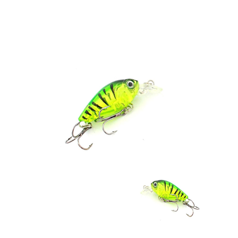 Ψαράκι Συρτής Spinning - Lrf Τεχνητό 45mm , 4g Πράσινο 1 Τεμάχιο
