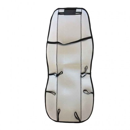 Πλατοκαθίσματα Αυτοκινήτου Μπροστινά Alcadara Super Fresh Μαύρο-Μπλε 2 Τεμάχια