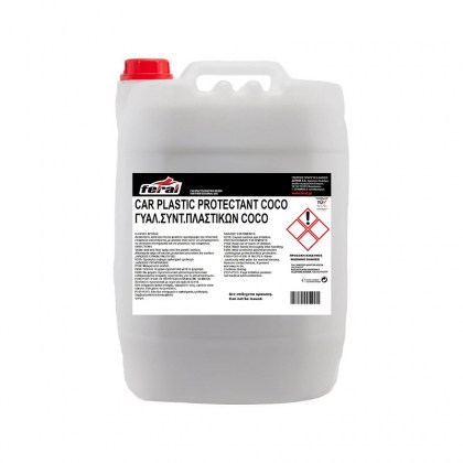 Γυαλιστικό Συντηρητικό Γαλάκτωμα Πλαστικών Feral Καρύδα 20lt
