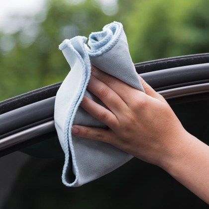 Πετσέτα Καθαρισμού Microfiber Ειδική Για Τζάμια Επαγγελματική 40x40cm Feral