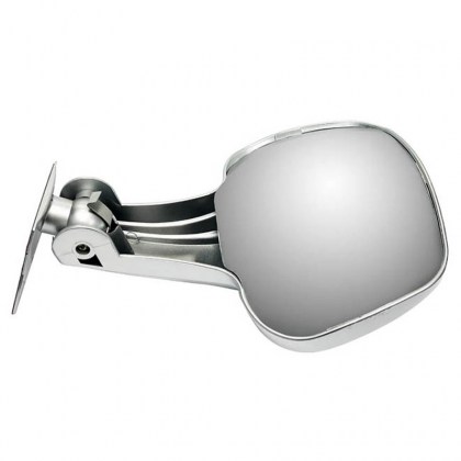 Καθρέπτης Εξωτερικός Με Βάση Για Πίσω Παρμπρίζ Ασημί Χρώμα SL-5022