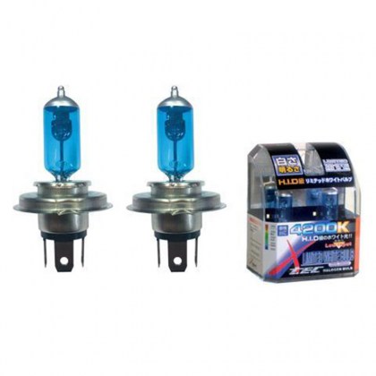 Λάμπες Αλογόνου H4 12V 60/55w Superwhite 4200k X-Tec 2 Τεμάχια