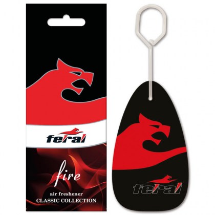 Αρωματικό Αυτοκινήτου Κρεμαστό Feral Classic Collection Fire