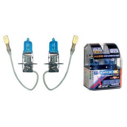 Λάμπες Αλογόνου H3 12V 55w Superwhite 4200k X-Tec 2 Τεμάχια