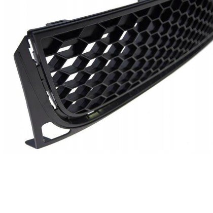 Κεντρική Σίτα Προφυλακτήρα Για VW Golf VI (6) 08-12 GTI/GTD Μαύρη 1 Τεμάχιο