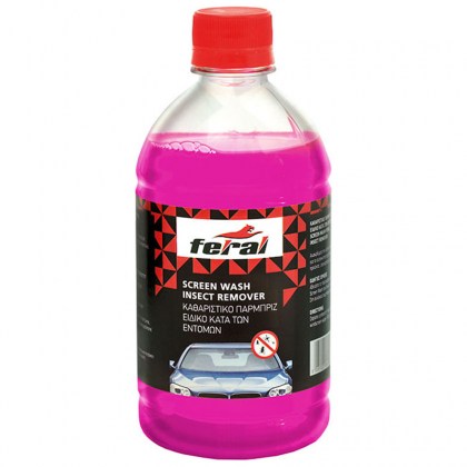 Καθαριστικό Καλοκαιρινό Παρμπρίζ Κατά Των Εντόμων Feral 500ML