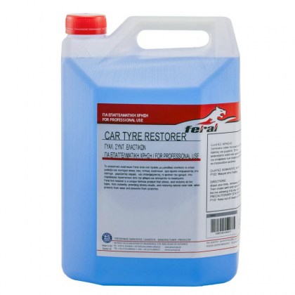 Γυαλιστικό Συντηρητικό Ελαστικών Επαγγελματικό Feral 4lt
