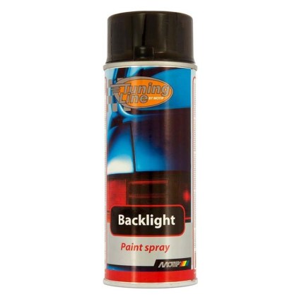 Σπρέι Βαφής Φαναριών Αυτοκινήτου Motip Φιμέ Μαύρο Ημιδιαφανές 400ml