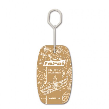 Αρωματικό Αυτοκινήτου Κρεμαστό Feral Fruity Collection Βανίλια