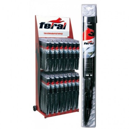 Υαλοκαθαριστήρας πίσω μονός Feral Classictech 11'' 28cm