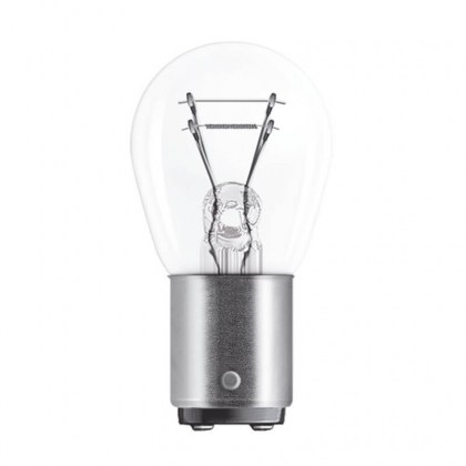 Λάμπα Αλογόνου P21/4W 12V BAZ15D Διπολική Osram 7225 1 Τεμάχιο