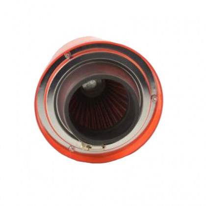 Φιλτροχοάνη Αυτοκινήτου Κωνική Universal Φ76mm Κόκκινη FK