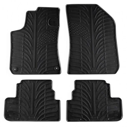 Πατάκια Αυτοκινήτου Gledring 0160 Peugeot 308 2013- Μαύρο 4 Τεμάχια