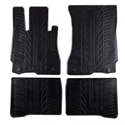 Πατάκια Αυτοκινήτου Gledring 0501 Mercedes S-Class W221 2005-2013 Μαύρο 4 Τεμάχια