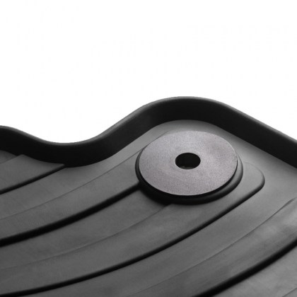 Πατάκια Αυτοκινήτου Gledring 0133 Fiat 500 2007-2012 Μαύρο 4 Τεμάχια