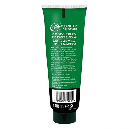 Αλοιφή Αφαίρεσης Γρατσουνιών Scratch Remover Turtle Wax 100ml 074220117