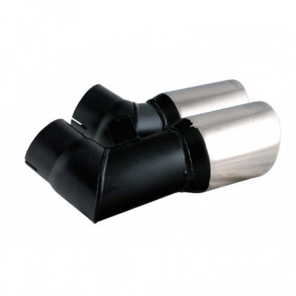 Μπούκα Εξάτμισης Διπλή GTI Look Για VW Golf V (5) TDI 4008GTI 1 Τεμάχιο