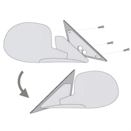 Βάσεις Sport Καθρεπτών Για Bmw 3 E92 / E93 06-14 Ζευγάρι 2 Τεμάχια