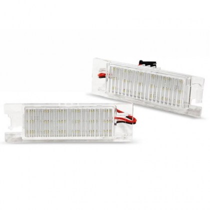 Led Φαναράκια Πινακίδας Για Opel Astra H 04-09 , Zafira B 05-14, Corsa D 06-11 Χωρίς Canbus Ζευγάρι 2 Τεμάχια