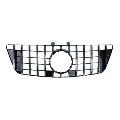 Μάσκα Για Mercedes-Benz ML-Class W164 08-11 GT Amg Panamericana Look Μαύρο/Χρώμιο 1 Τεμάχιο