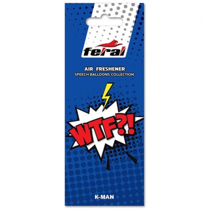 Αρωματικό Αυτοκινήτου Κρεμαστό Feral Speech Collection WTF