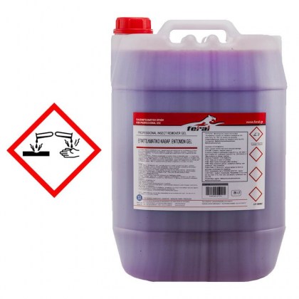 Καθαριστικό Καλοκαιρινό Παρμπρίζ Κατά Των Εντόμων Gel Feral 20lt
