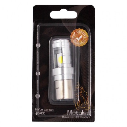 Λάμπα Led Moto M5 BA20D 6-36V 6W 1 Τεμάχιο