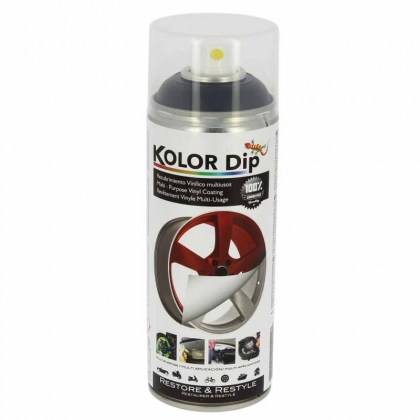 Επικάλυψη Βινυλίου Μαύρο Ματ Μεταλλικό Kolor Dip 400ml 1 Τεμάχιο